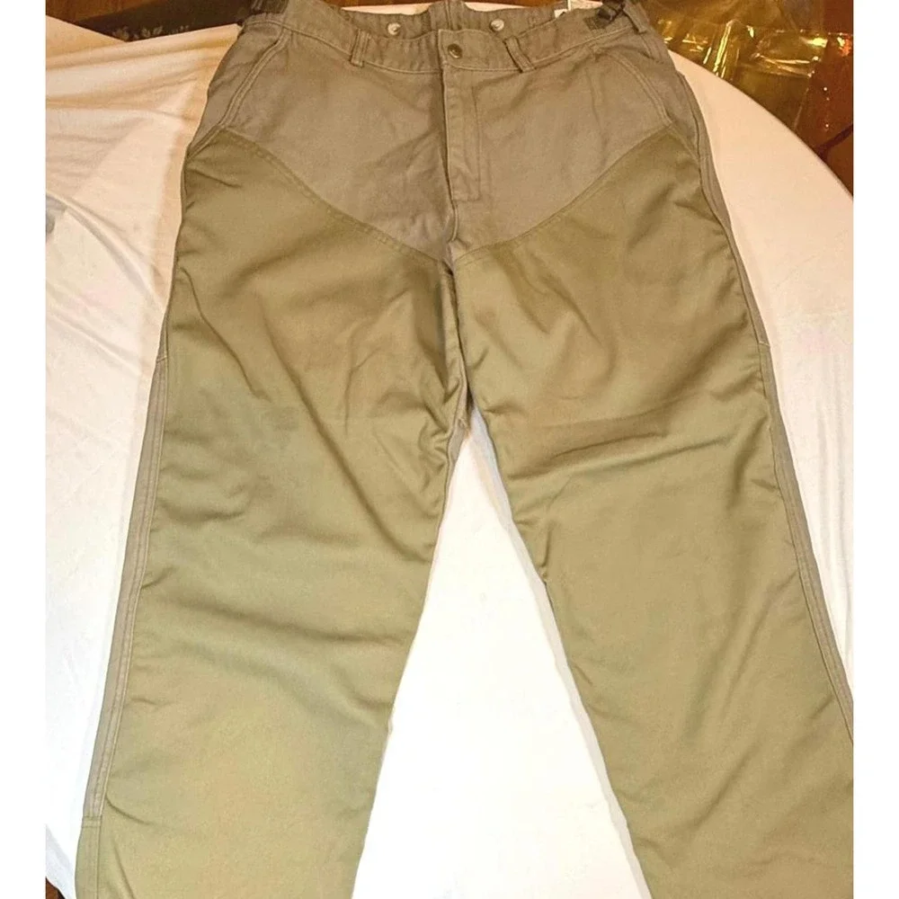 VTG Columbia Work Double Knee Pants‎  38x32 Regular Fit Straight Leg Brown